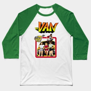 The Van )( 70s Cult Comedy Fan Art Baseball T-Shirt